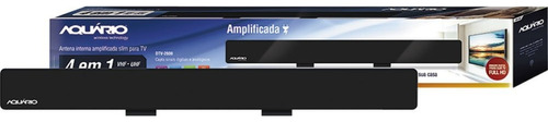 Antena Digital Amplificada Bivolt Sinal Hdtv Aquário 4 Em 1
