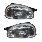 Par De Faros Chevrolet Chevy C1 Rayados De 94 Al 03