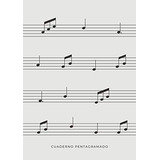Cuaderno Pentagramado: Cuaderno De Musica Con 12 Pentagramas