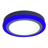 Pack 2 Foco Panel Led Sobrepuesto Bicolor 6w+3w