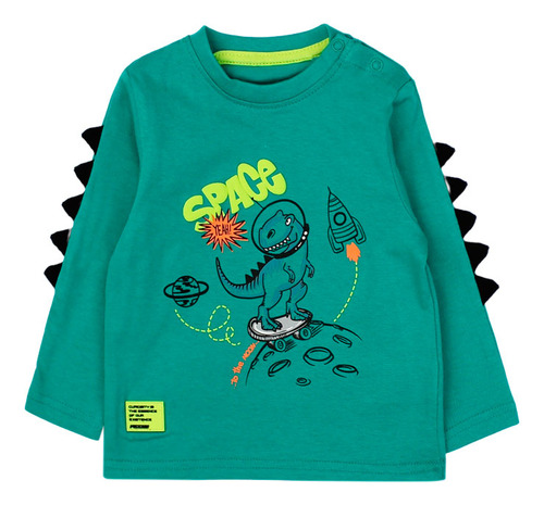 Polera Cosmic Verde Bebés