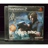 Resident Evil 4 Demo Disc Ps2