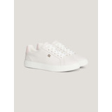 Tenis Essential Blancos Suela Cupsole Tommy Hilfiger Mujer