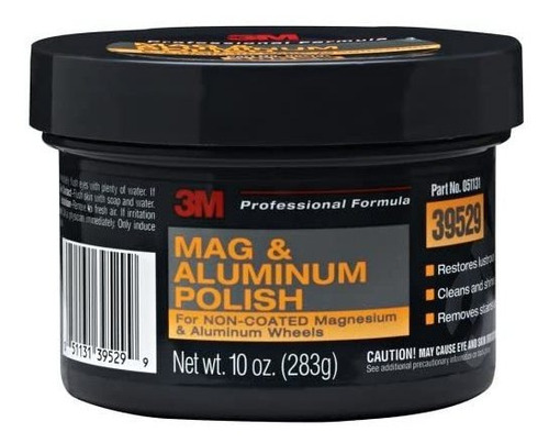 3m Mag Y Aluminio Polaco, 39529, 10 Oz
