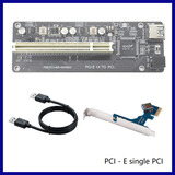 Tarjeta Adaptadora De Expansión Pci-e A Pci Asm1083 Admite C