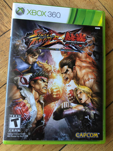 Street Fighter X Tekken Xbox 360 Juego Completo Colección