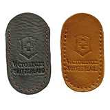 Estuche Forro Cuero Navajas Victorinox 5.8cm Classic X2 Und