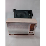 Antigo Radio Philips Artilheiro Com Case Original 260