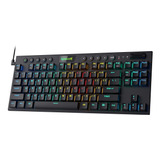 Teclado Redragon  Mecanico K622 Horus Tkl Rgb Ultrafino