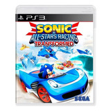 Jogo Ps3 Sonic & All Stars Racing Transformed Midia Fisica