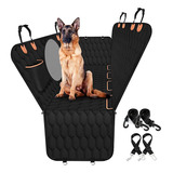 Funda De Auto Para Mascota Impermeable Negro (1.37 X 1.47 M)