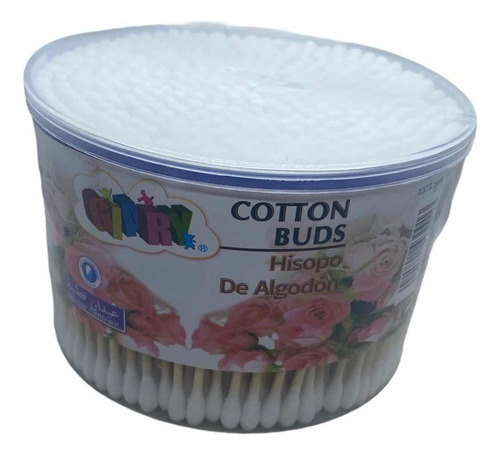 Cotonete-hisopo De Algodón Ecológico 6 Botes Con 400 Pzs C/u