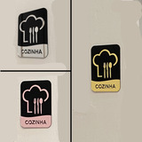 Quadro Adesivo Para Decoração Cozinha - Placa De Acrílico