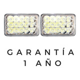 2 Faro Led Rectangular 4x6 Unidad 5 Pulgada Blanco Alta Baja