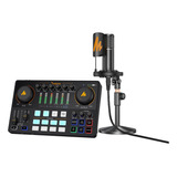 Mixer Maonocaster Au-ame2a + Microfone Condensador Podcast