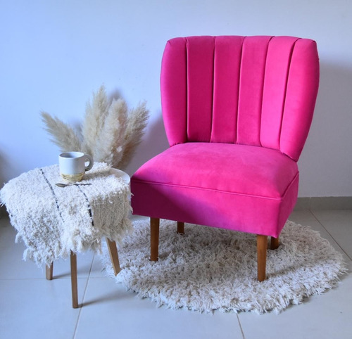 Sillón Silla Butaca De Diseño Estilo Flor