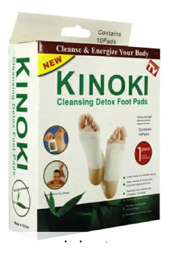 Pack 3 Cajas De 10 Parches Desintoxicantes Del Cuerpo Kinoki