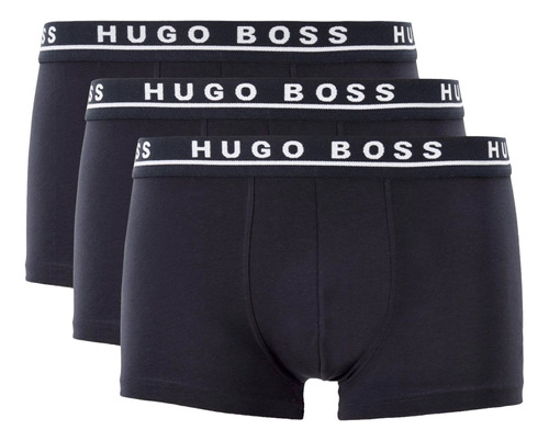 Boxer Trunk Hugo Boss Paquete 3 Calzones Algodón Originales