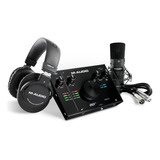 Kit Gravação M-audio 192|4 Vocal Studio Pro C/ Mic Fone Cabo