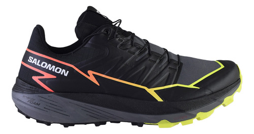 Zapatillas Salomon Thundercross Hombre Black/quiet Shade/fie