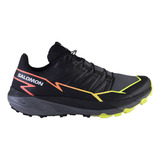 Zapatillas Salomon Thundercross Hombre Black/quiet Shade/fie