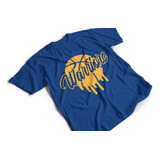 Camiseta Algodón Adulto Estampado Golden State Warriors Nba