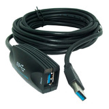 Cable Alargue Usb 3.0 De 5 Metros Nisuta Caexus3 Amplificado