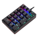 K24 Mini Numérico De 21 Teclas De Extendido Con Cable Rgb