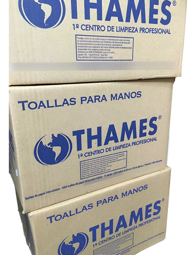 Toallas Intercaladas X2500 Thames Beige Premium