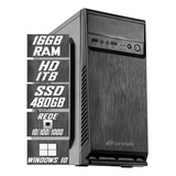 Pc Computador Cpu Intel Core I5 / 16gb / 1tb + Ssd 480gb