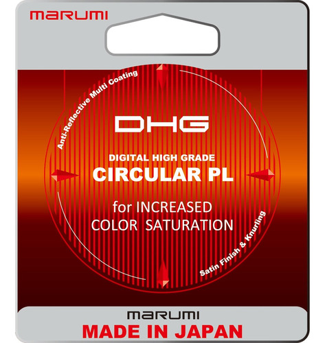 Filtro Marumi Polarizador Circular Dhg 58mm Digital 