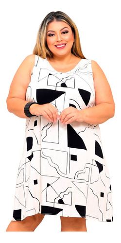 Vestido Plus Size Estampados