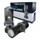 Par Farol Ultra Led Lampada H4 Projetor Laser 6500k Forte