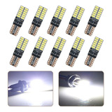 10pcs Foco Pellizco Vela Cuartos Led T10 Led Para Carro