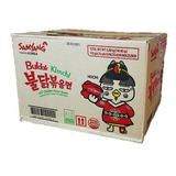 Ramen Coreano Picante Sabor Kimchi Caja 40 Piezas 135g