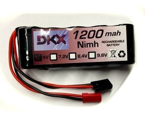 Pack Nimh De 6v 1200mah Para Revo E Jato Pr092