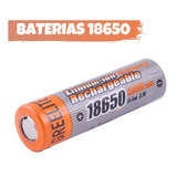 Baterías 18650 Greelite Con Pituto 5800 Mah, Precio Oferta !