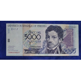 Billete De 5000 Mil Bolívares, Año 2004