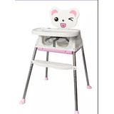 Silla De Comer Para Niños 3 En 1 Ajustable Altura