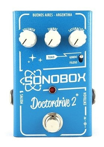 Pedal Overdrive P/guitarra Sonobox Doctordrive2