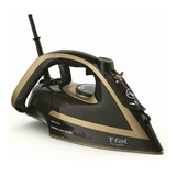 Plancha De Vapor T-fal Puregliss Black And Gold Anti-calc,