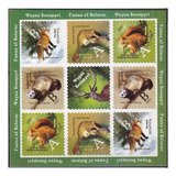 2007 Fauna- Animales- Bielorrusia (bloque Autoadhesivo) Mint