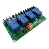 Modulo De 4 Relevadores A 30a (activación 12v)