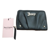 Cartera Para Dama, Juicy Couture, Negra Con Pliegues