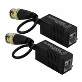 Par Video Balun Pasivo Con Cable 720p 1080p Hdcvi Ahd Hdtvi