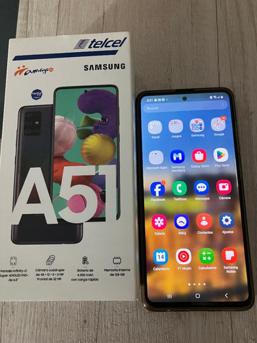 Samsung Galaxy A51 Negro 128gb 4ram En Perfectas Condiciones