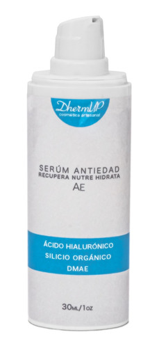 Sérum Antiedad Con Ácido Hialuronico Silicio Orgánico Y Dmae