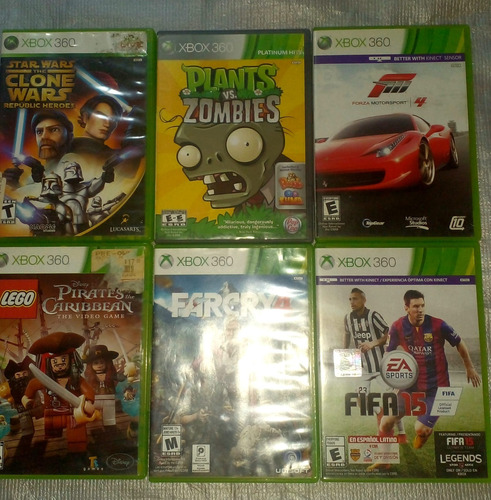 Juegos Fisicos Originales  Usados Para Xbox 360
