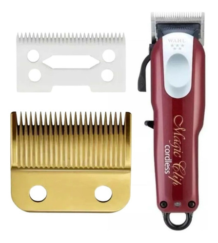 Lamina Taper + Cerâmica Wahl Magic Clip Senior Cordless