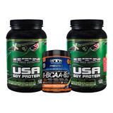 Usa Soy Protein 2kg + Beta Bcaa 60 Servings Htn